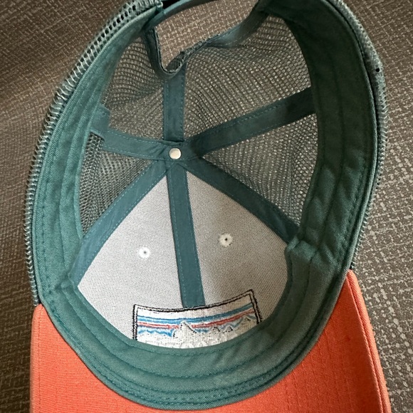 Patagonia Hat with White and Coral Accents OS - Picture 4 of 8